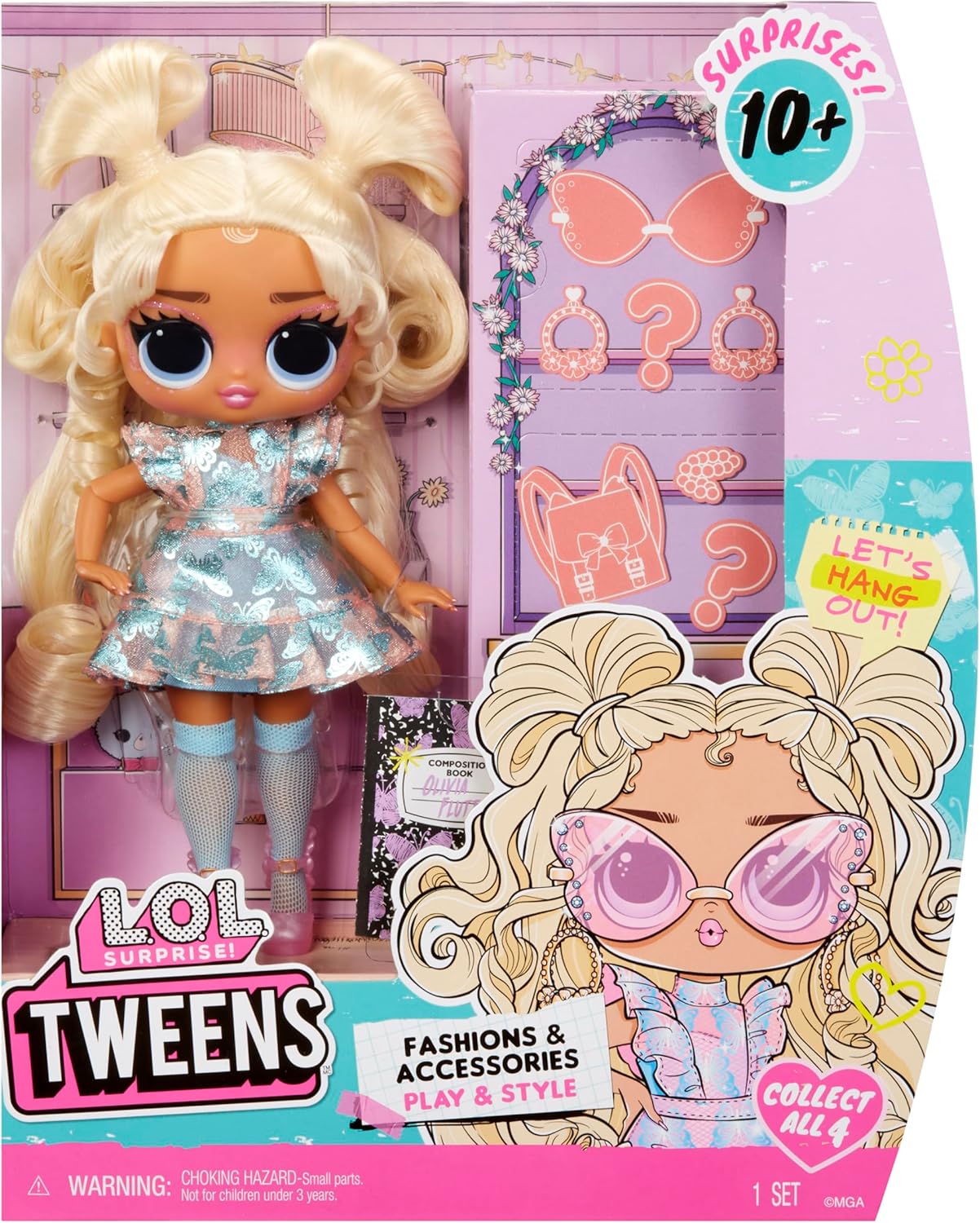 LOL Surprise Tweens Core Doll - Olivia Flutter LOL Surprise Tweens Core Doll - Olivia Flutter