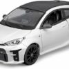 Maisto 2021 Toyota GR Yaris White Model Car