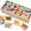 Melissa & Doug Self Correcting Alphabet Puzzle 52 pcs with Toy