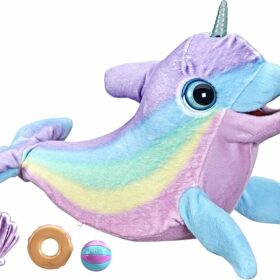 FurReal Wavy The Narwhal Interactive Animatronic Plush Toy