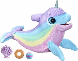 FurReal Wavy The Narwhal Interactive Animatronic Plush Toy