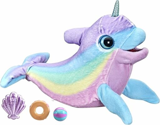 FurReal Wavy The Narwhal Interactive Animatronic Plush Toy