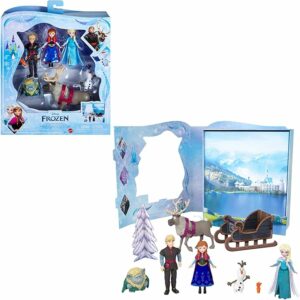 Disney Frozen Toy Set with 6 Key Characters Playset