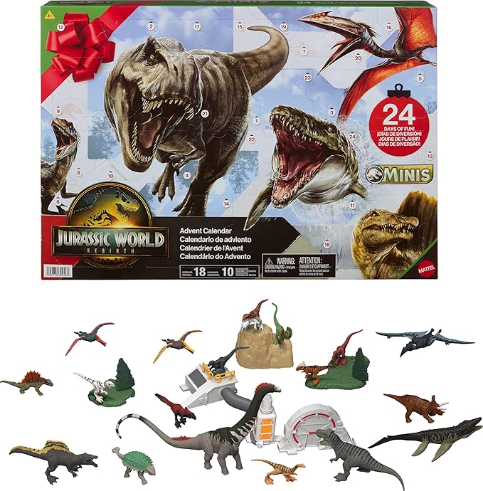 Jurassic World Rebirth Advent Calender Toy Surprise