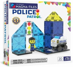 MAGNA TILES Police Patrol 20 Piece