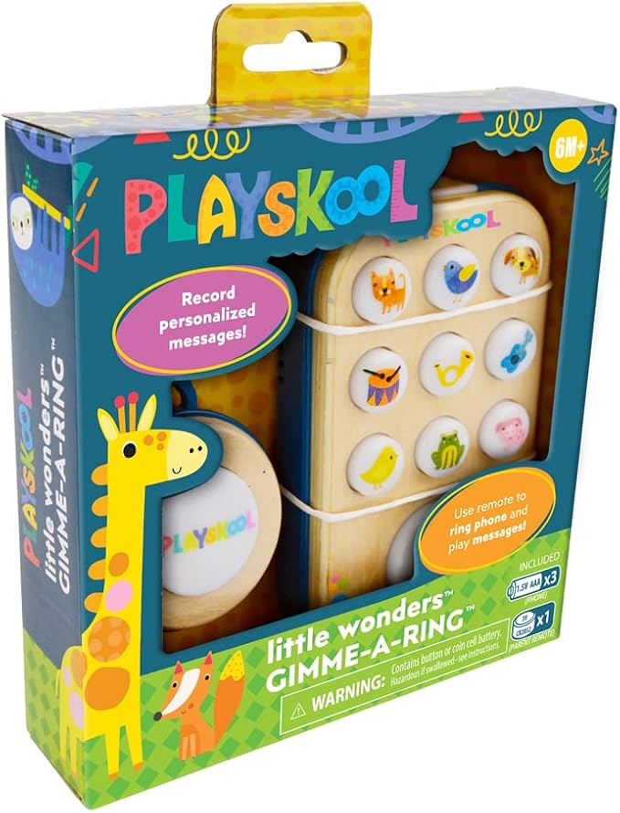 Playskool Little Wonders Gimme-A-Ring Toy Phone