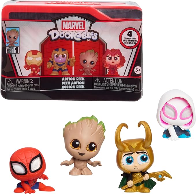 Marvel Doorables Action Peek Series Collectible Marvel Toy Figures
