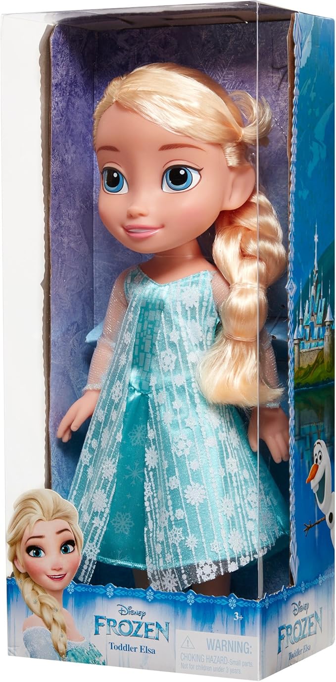 Frozen Elsa Toddler Doll Blue