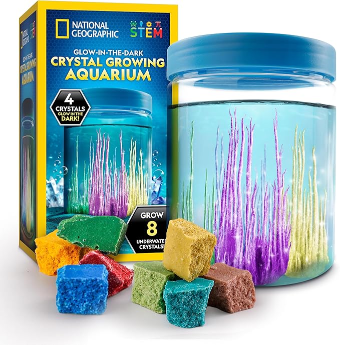 National Geographic Underwater Crystal Growing Aquarium Science Kit
