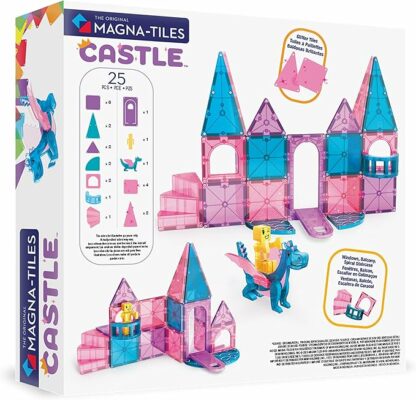 MAGNA TILES Castle 25 Piece Magnetic Set
