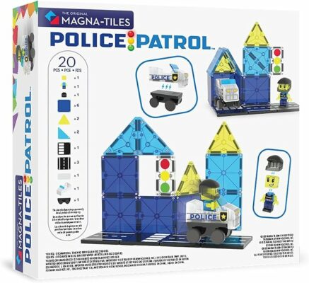 MAGNA TILES Police Patrol 20 Piece