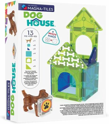 MAGNA TILES Dog House 13 Piece Magnetic Set