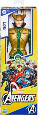 Avengers Marvel Titan Hero Series Blast Gear Loki Action Figure