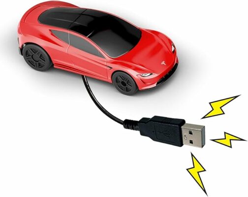 Hot Wheels Toy Car RC Tesla Roadster in Scale