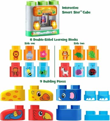 LeapFrog LeapBuilders Safari Animals Multicolor