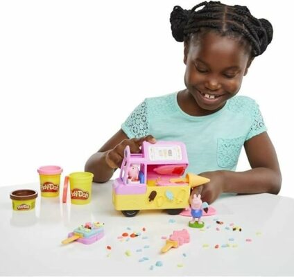 Play-Doh Peppa's Ice Cream Playset with Ice Cream Truck