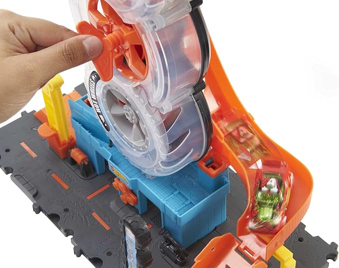 Hot Wheels City Super Twist Tire Shop Playset Hot Wheels City Super Twist Tire Shop Playset