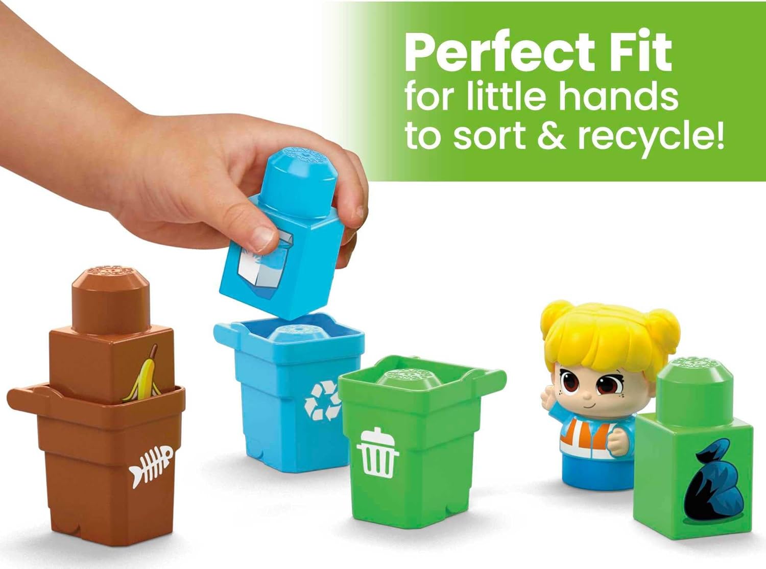 Mega BLOKS Recycle Squad with 15 Pieces Mega BLOKS Recycle Squad with 15 Pieces