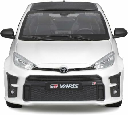 Maisto 2021 Toyota GR Yaris White Model Car