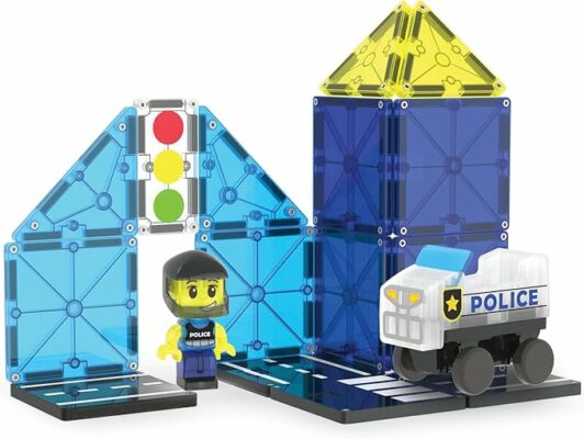 MAGNA TILES Police Patrol 20 Piece