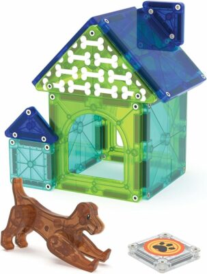 MAGNA TILES Dog House 13 Piece Magnetic Set