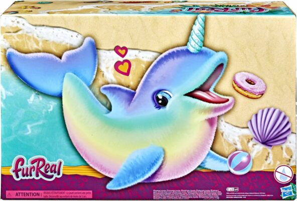FurReal Wavy The Narwhal Interactive Animatronic Plush Toy