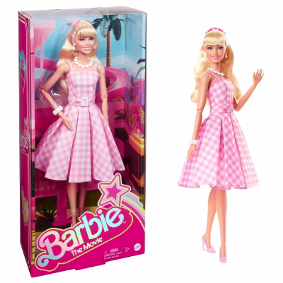 Barbie Margot Robbie as Barbie in Pink Gingham Dress