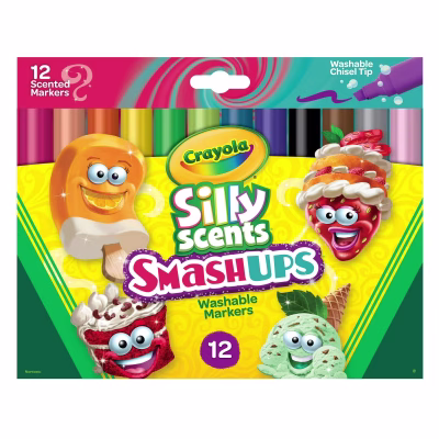 Crayola Silly Scents Smash Ups Markers Scented Art Tools