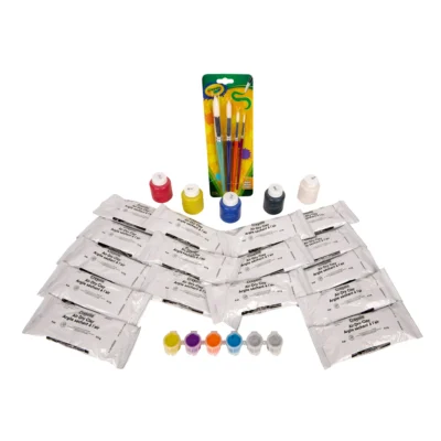 Crayola Paint & Sculpt Kit with Air Dry Clay and Washable Paints