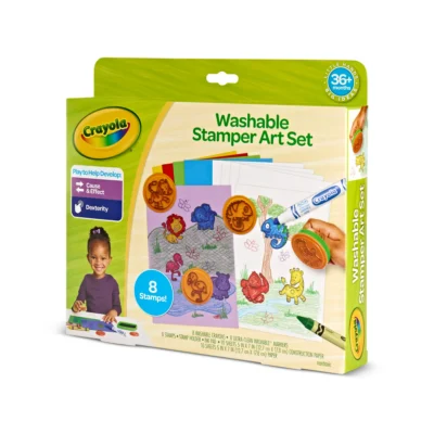 Crayola My First Stamper Art Kit Washable Markers