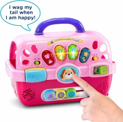 VTech Care for Me Learning Carrier Pink