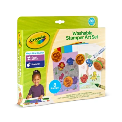Crayola My First Stamper Art Kit Washable Markers