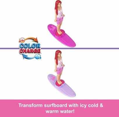 Barbie Mini BarbieLand 4 Pack Doll & Toy Vehicle Set