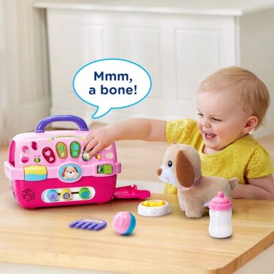 VTech Care for Me Learning Carrier Pink