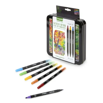 Crayola Dual-Ended Markers Super Tip Premium Art Tools