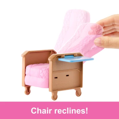 Barbie World Day at the Doctor Toy Playset with Medical Station