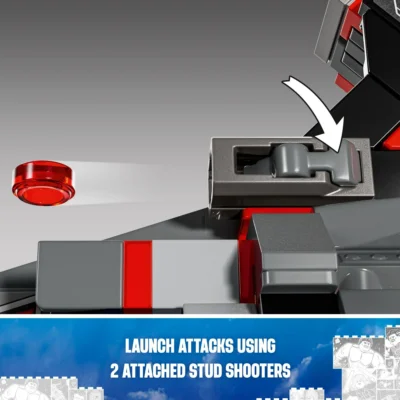 LEGO Marvel Captain America vs. Red Hulk Battle Building Set