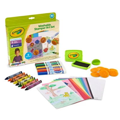 Crayola My First Stamper Art Kit Washable Markers