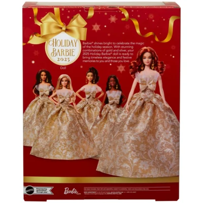 Barbie Signature 2025 Holiday Barbie Fashion Doll