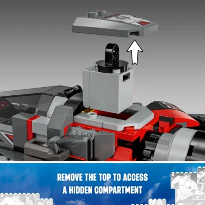 LEGO Marvel Captain America vs. Red Hulk Battle Building Set