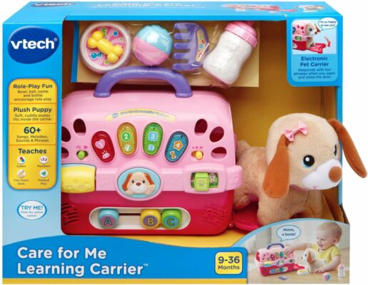 VTech Care for Me Learning Carrier Pink