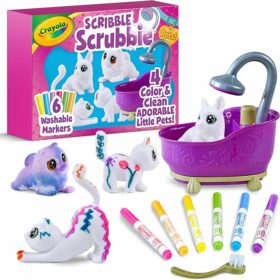 Crayola Scribble Scrubbies Glam Pack 4 Pets
