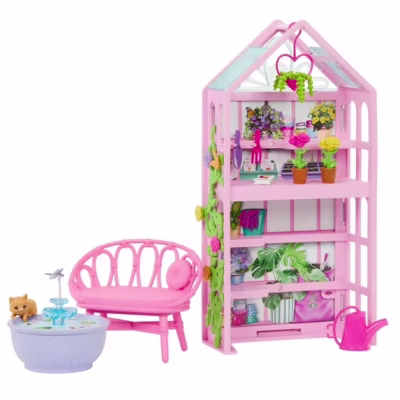 Barbie World Backyard Garden Toy Playset