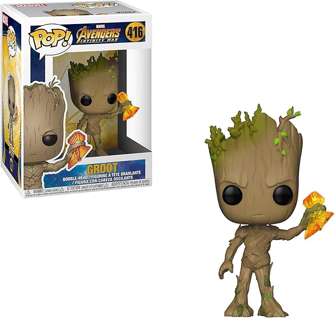 Funko POP! Marvel Avengers Infinity War Groot with Stormbreaker