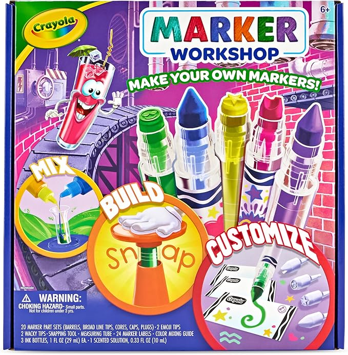 Crayola Marker Maker Kit for Kids Arts & Crafts Crayola Marker Maker Kit for Kids Arts & Crafts