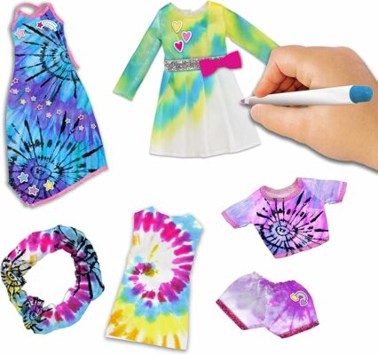 Tara Toys Barbie Tie Dye Fashion Designer Kit
