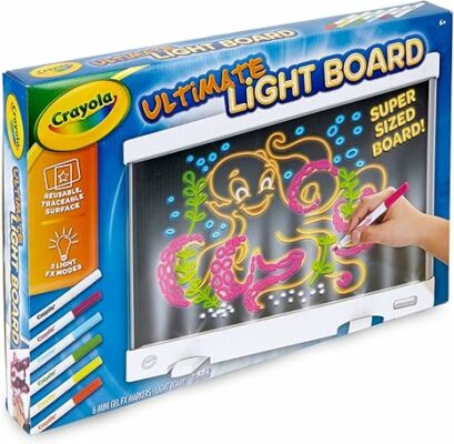 Crayola Ultimate Light Board White Kids Drawing Tablet