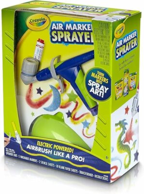 Crayola Air Marker Sprayer School Supplies Painting Set Toys