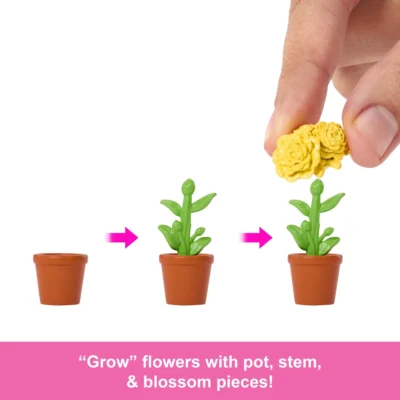 Barbie World Backyard Garden Toy Playset