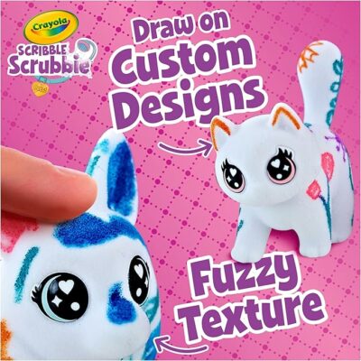 Crayola Scribble Scrubbies Glam Pack 4 Pets